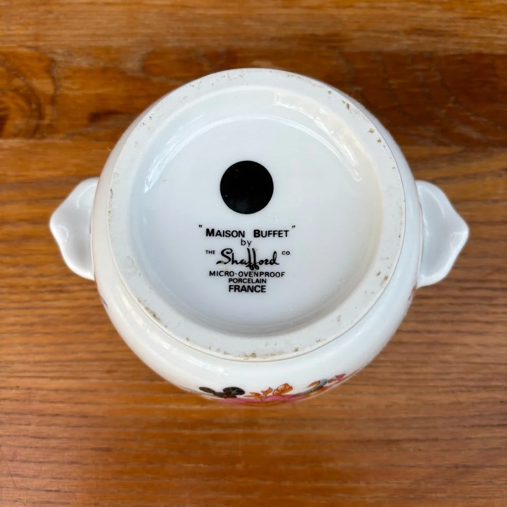 MAISON BUFFET SHAFFORD CO OVEN TO TABLE SOUFFLE BOWL